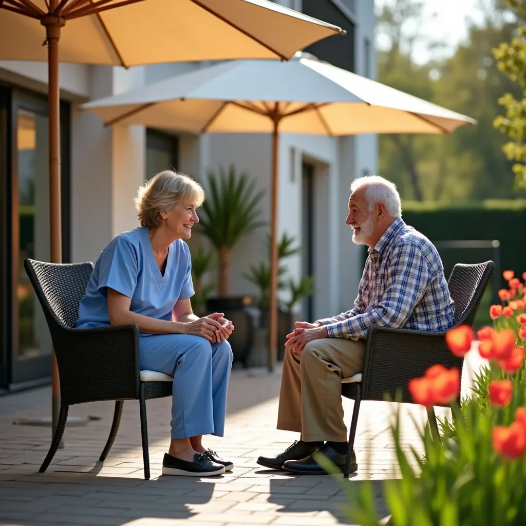 Professional team meeting